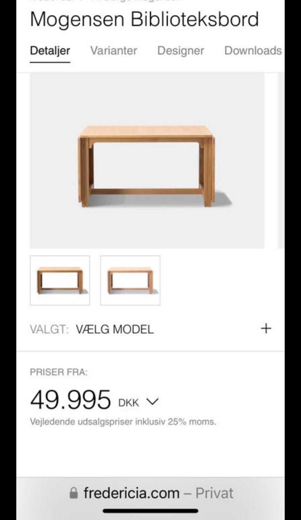 Dansk design perle Børge Mogensen BM71 – bilde 1