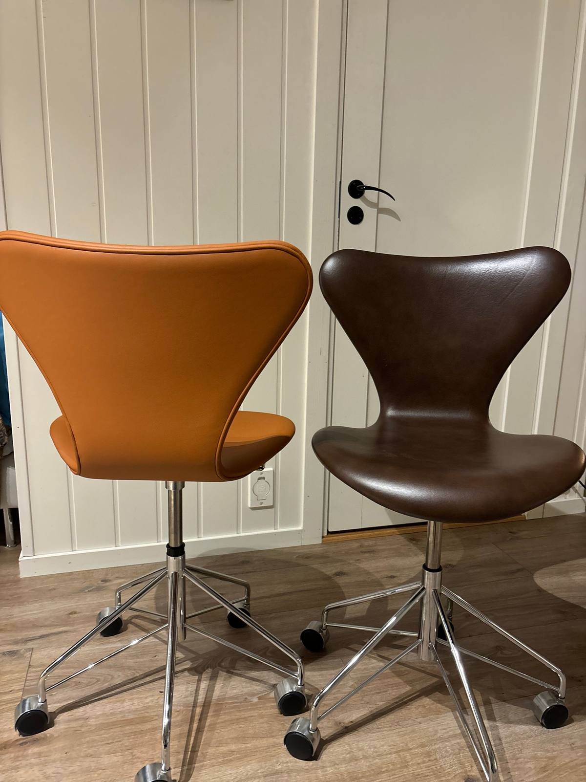 Dansk design Fritz Hansen 3117. Kontorstol – bilde 5