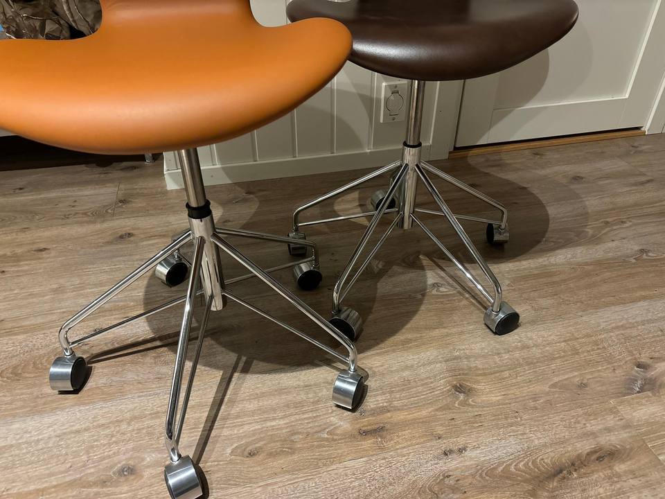 Dansk design Fritz Hansen 3117. Kontorstol – bilde 12