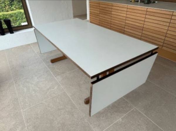 Hans J. Wegner GE-527" GETAMA, spisebord med tillægsplader – bilde 2
