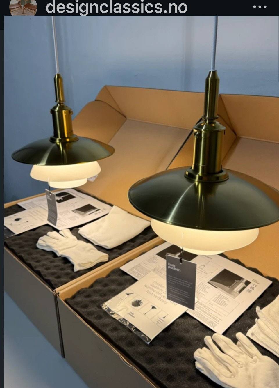 Dansk design Louis Poulsen Limited Edition PH 3/3 Pendel – bilde 4