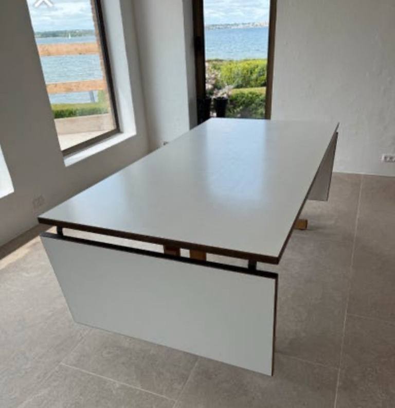 Hans J. Wegner GE-527" GETAMA, spisebord med tillægsplader – bilde 4