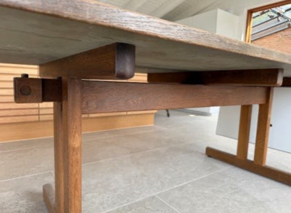 Hans J. Wegner GE-527" GETAMA, spisebord med tillægsplader – bilde 1