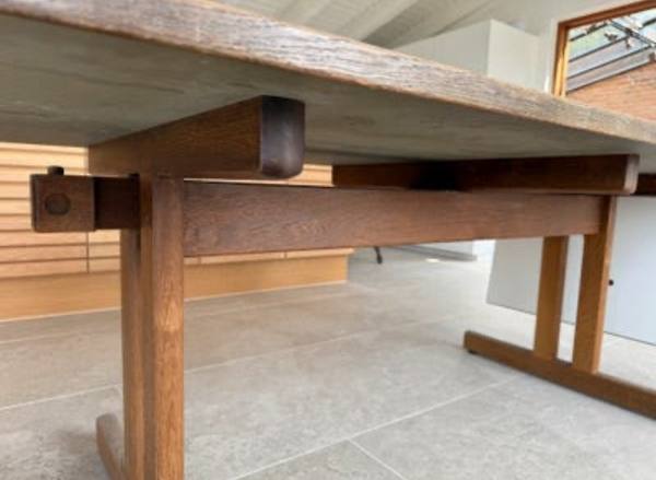 Hans J. Wegner GE-527" GETAMA, spisebord med tillægsplader – bilde 1