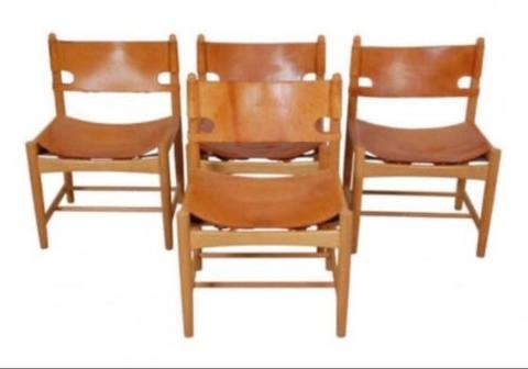 Børge Mogensen spanske stole – bilde 2