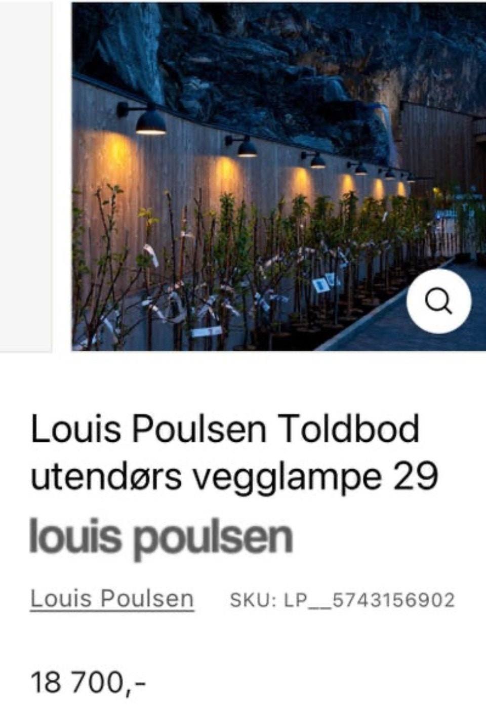 Louis Poulsen Toldbod utelampe – bilde 3
