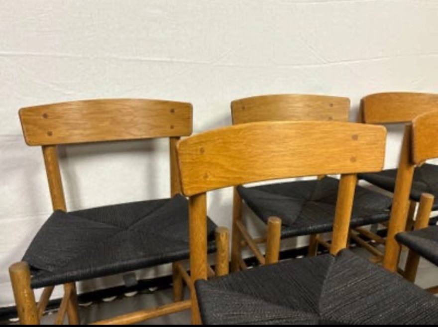 J39 Folkestolen i eik med sort flett – bilde 4