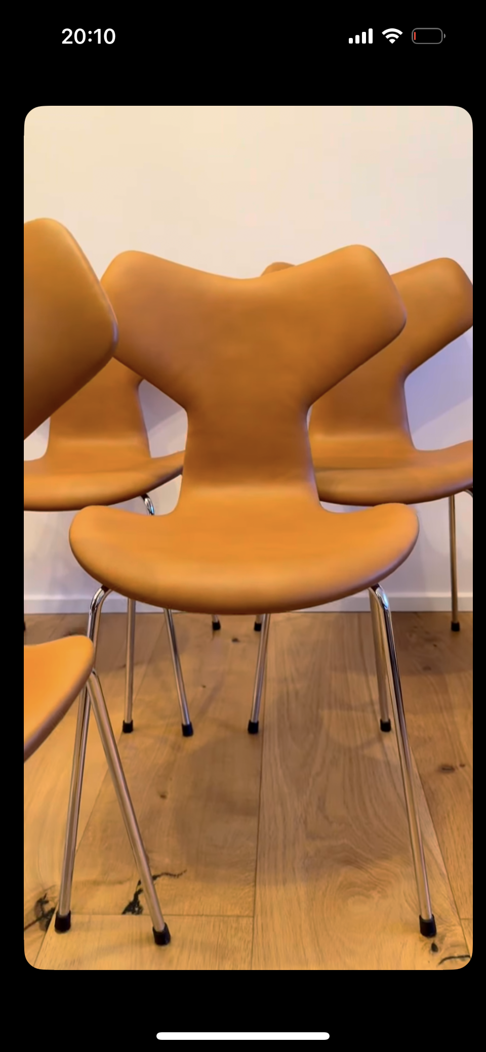 Dansk designFritz Hansen Grand Prix stol – bilde 6