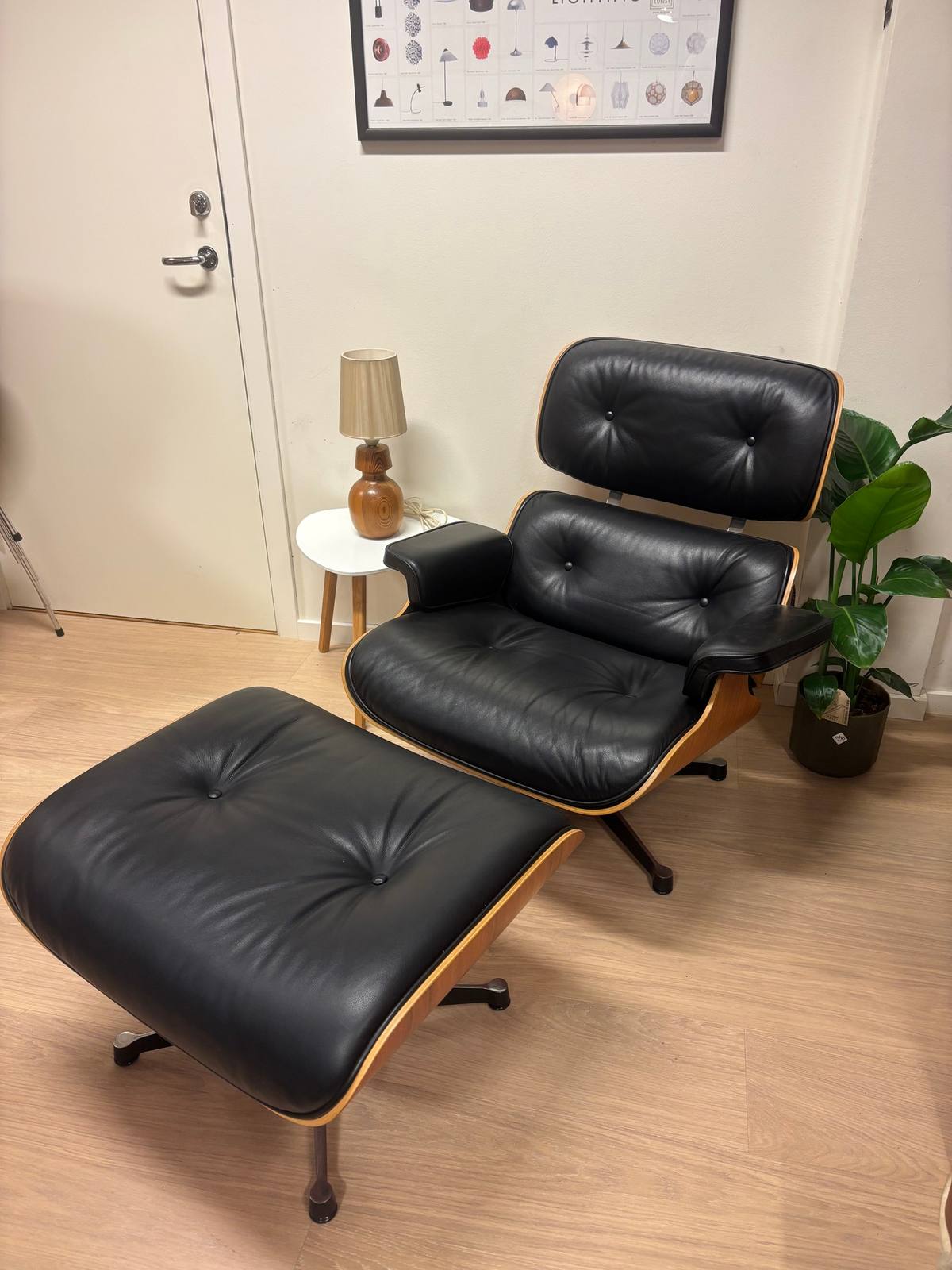Eames Lounge Chair med ottoman – bilde 4