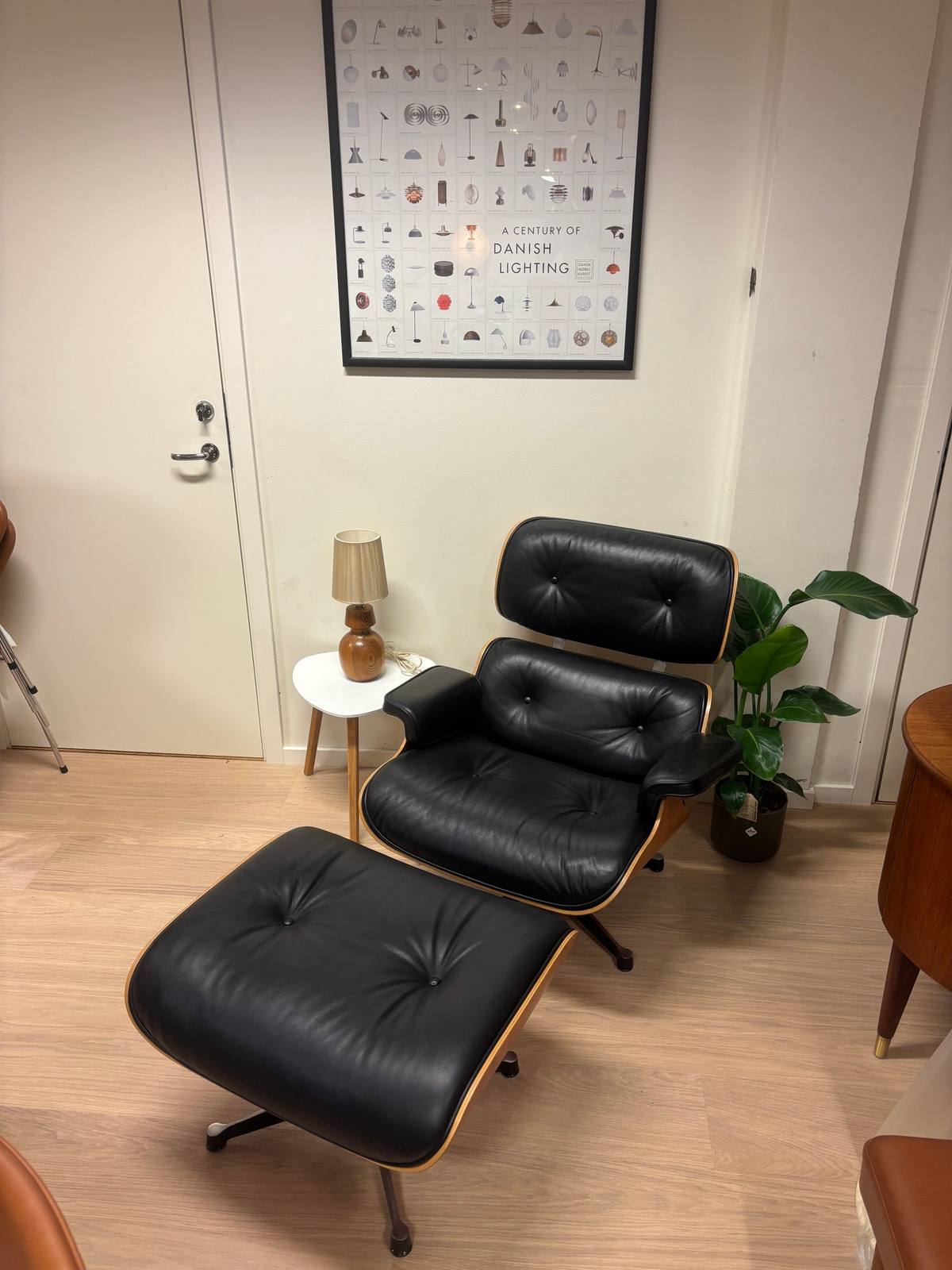 Eames Lounge Chair med ottoman – bilde 5
