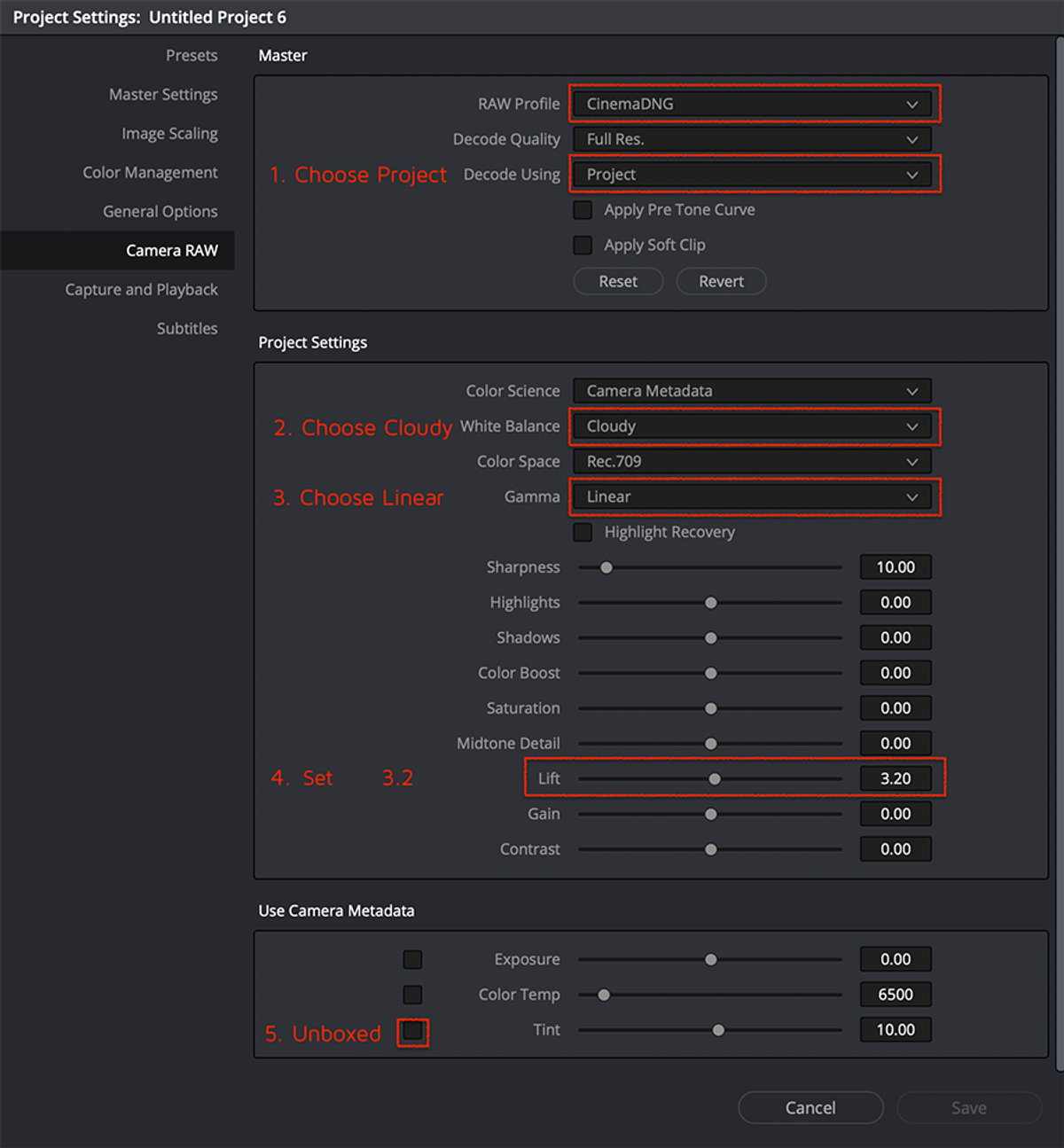 Davinci Resolve 14/15