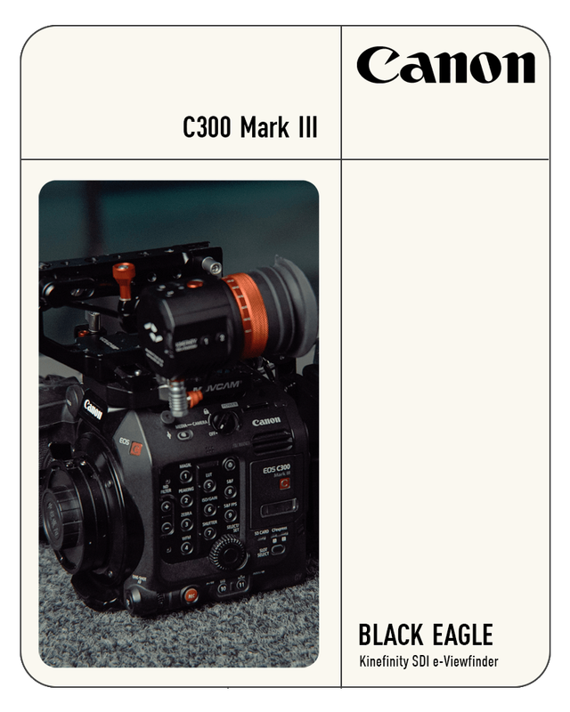Canon C300 Mark III