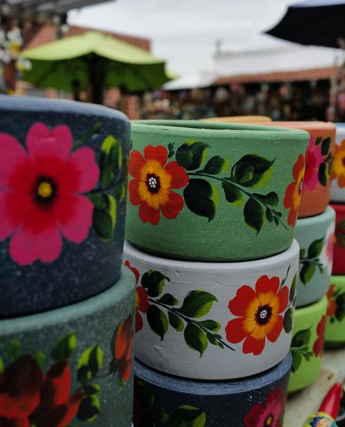 Painting Terracotta Pots