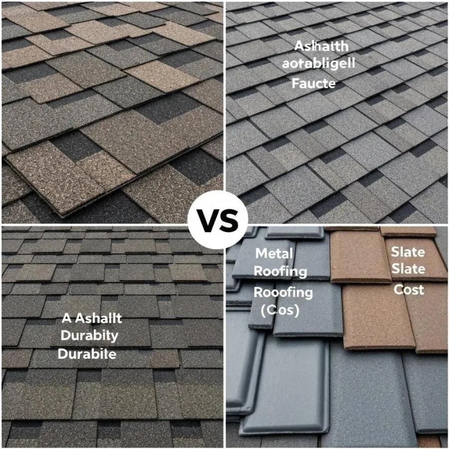 How Do Popular Roofing Materials Compare: Durability, Cost, and Energy Efficiency?