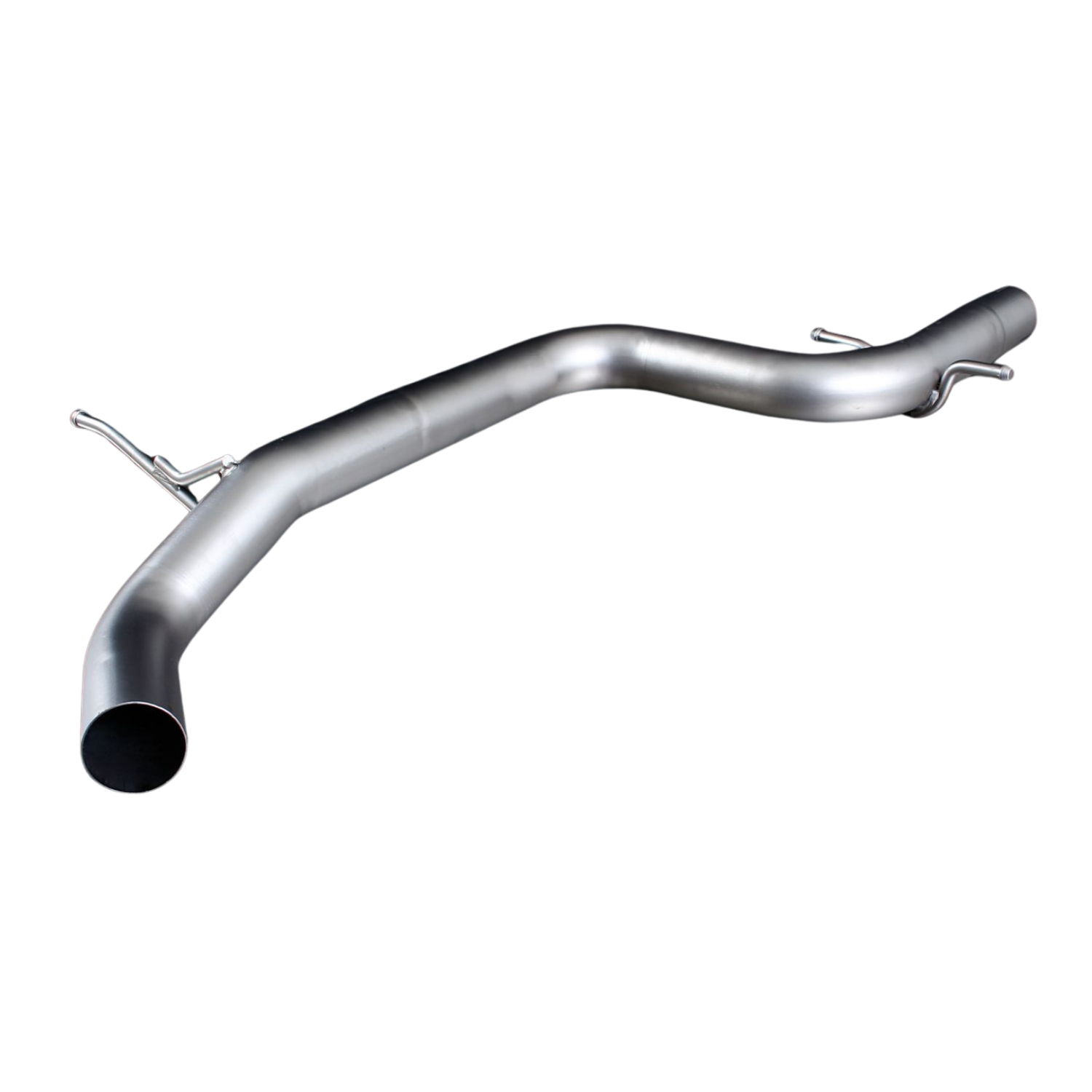 Non-resonated RACING cat-back section, replaces original front silencer, not for Diesel - Image 1