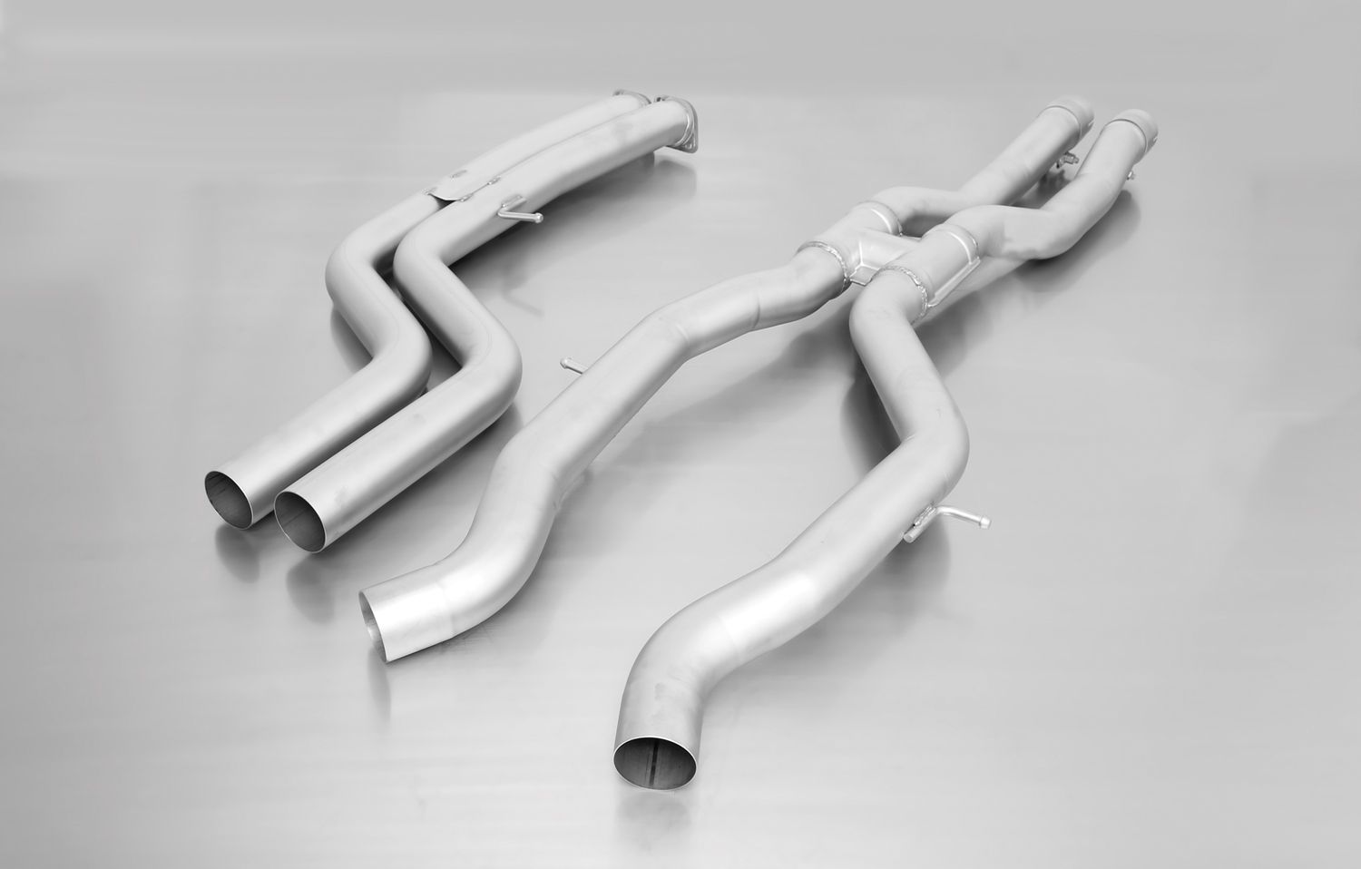 Non resonated front section