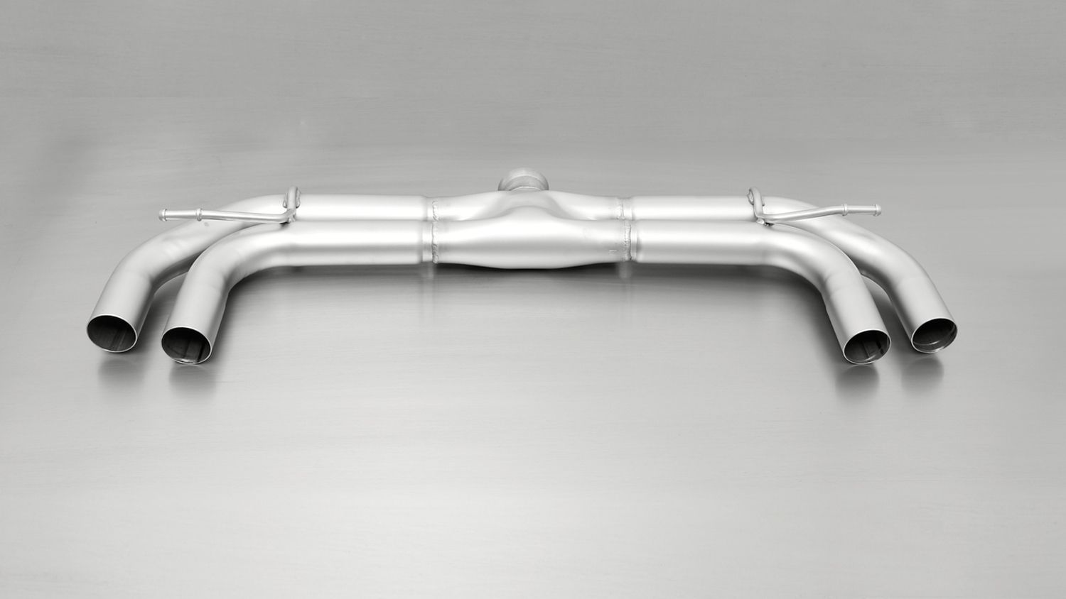 Axle-Back System for VW Golf 7 AU Cat-Back + Silencer (955113 1500) | 4x 84mm Full Carbon Tips