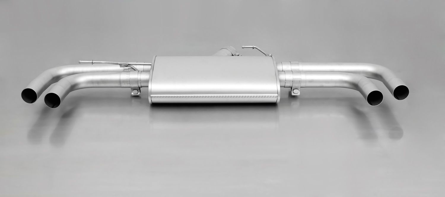 Axle Back System for BMW X3 F25 & Facelift 4x 84mm Carbon Race Tips - Image 1