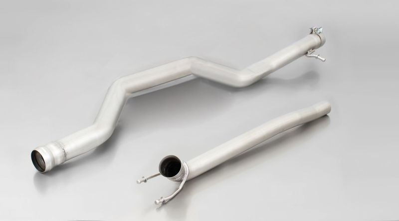 Front silencer replacement tube