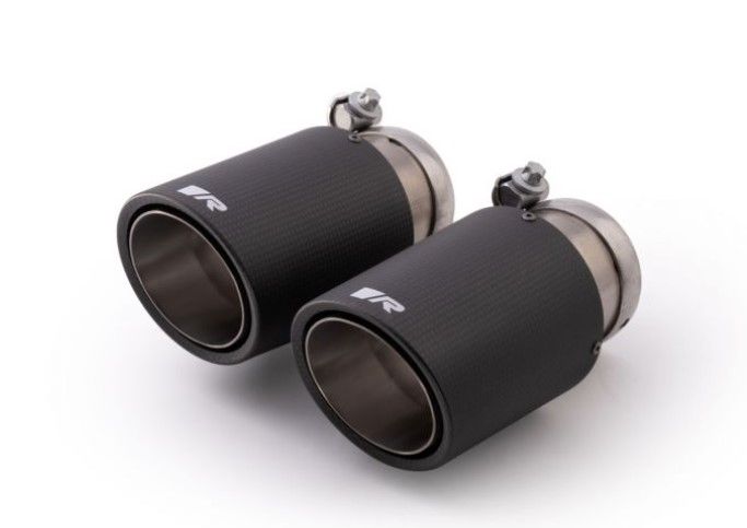 4-Piece Tailpipe Set, Carbon