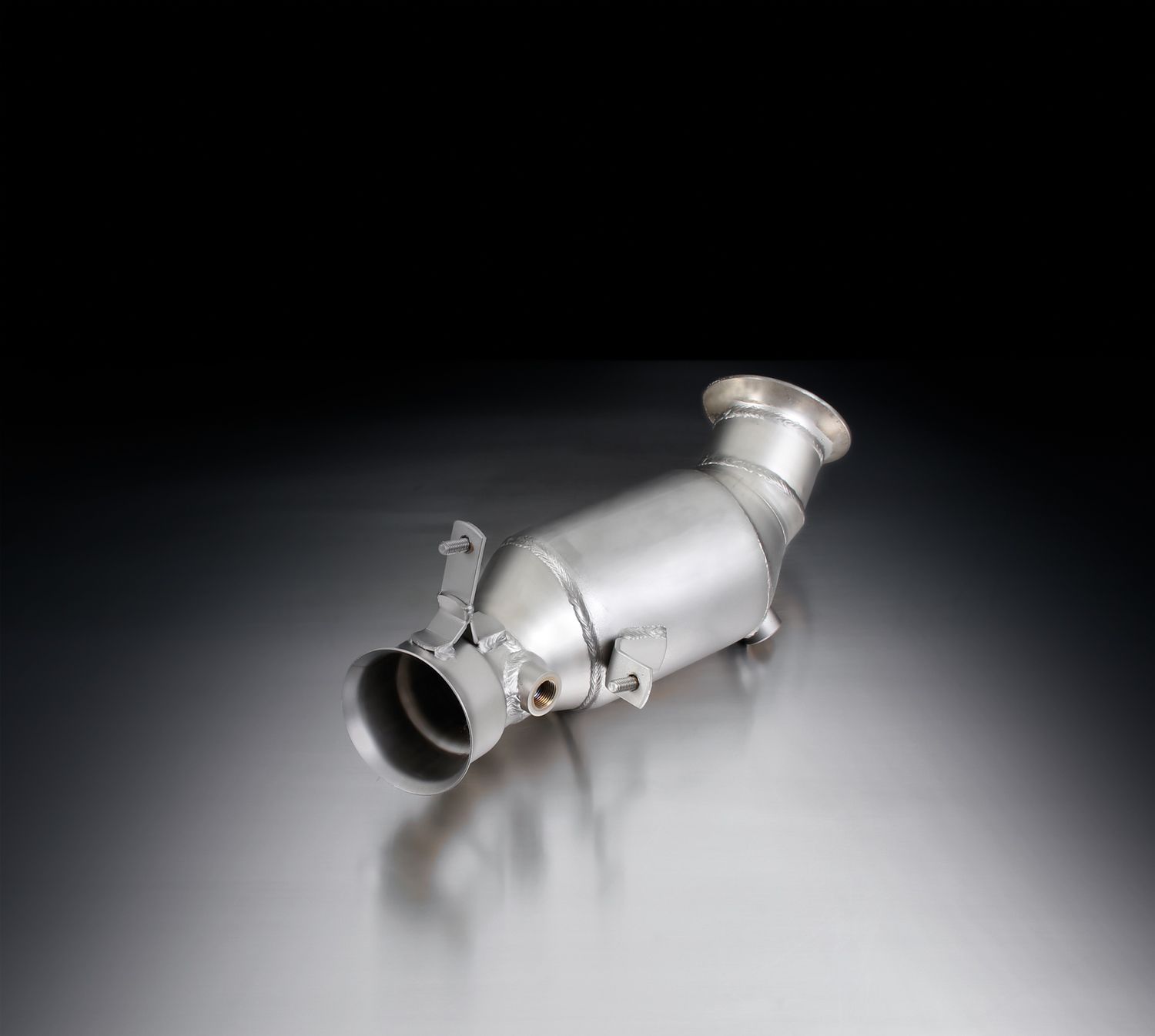 RACING downpipe with sport catalytic convertor (200 CPSI) - Image 1