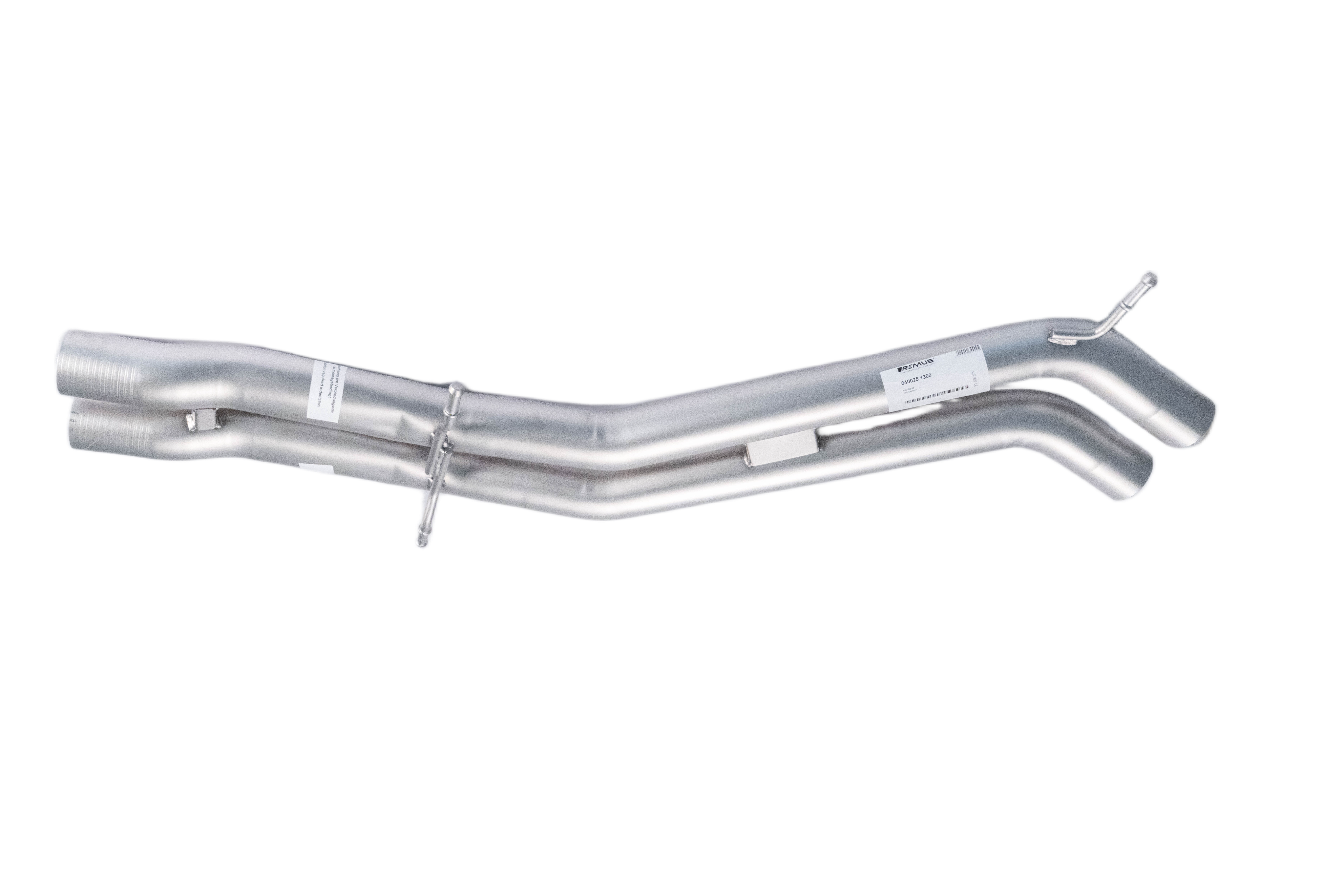 Non resonated center section replacement tube