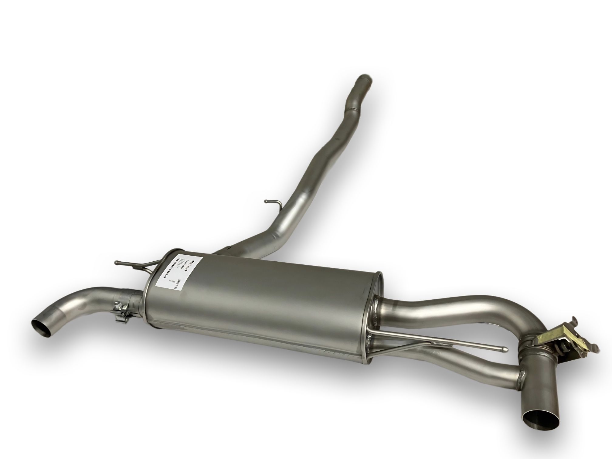 Cat-Back System for Mini John Cooper Works F54/F60 (FMK) China / USA / Korea 2x GT Titanium Scotched Tips - Image 1
