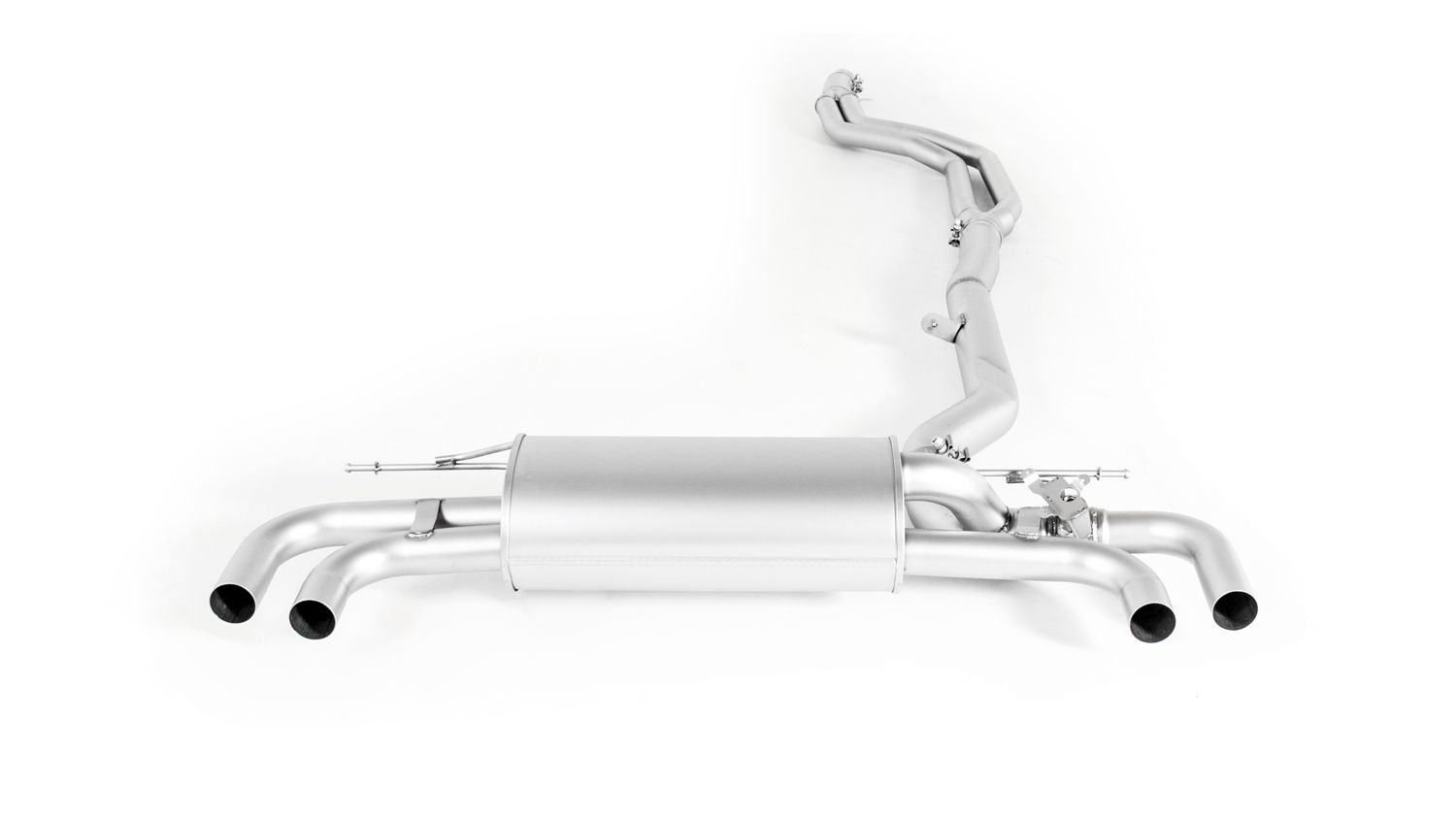 Exhaust Bundle for BMW 5 G30/G31 Racing | 4x GT Black Tips - Image 1