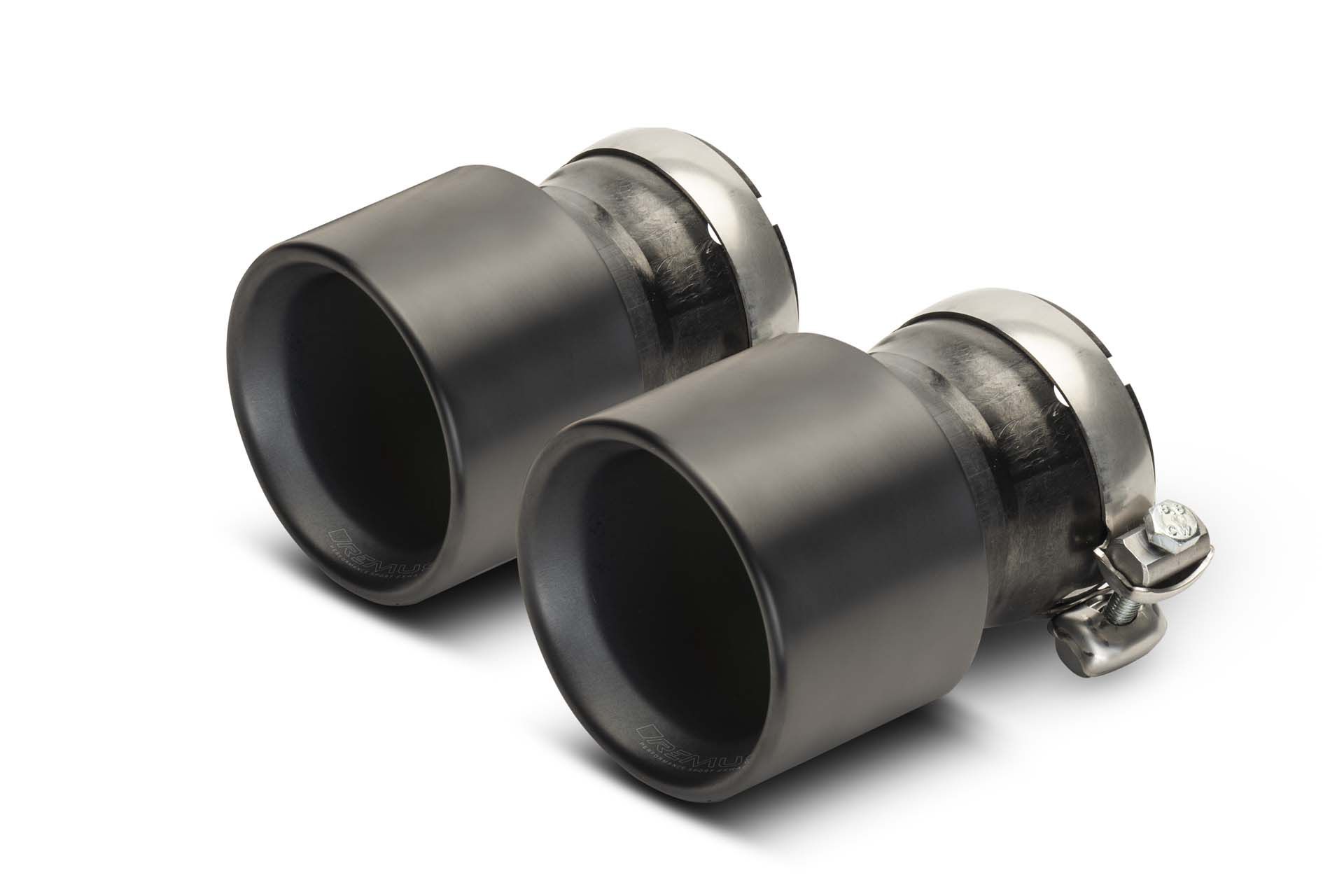 OPT Tailpipes, Ø 100mm, titanium black coated