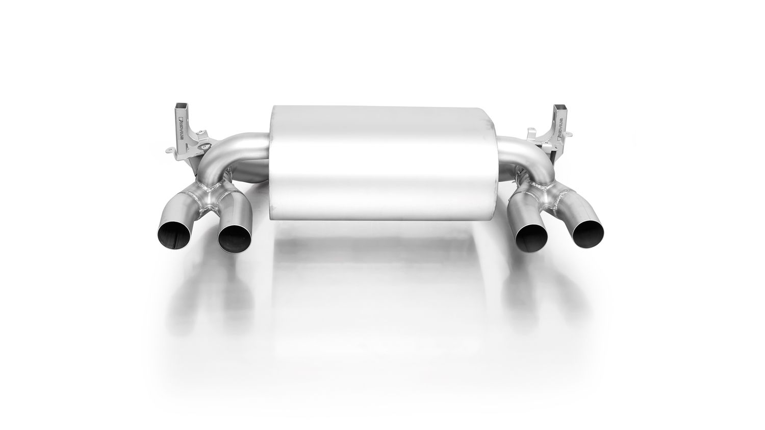 Sport Exhaust for BMW M4 Competition F82 LCI Racing | 4x 102mm Black Chrome Rolled Edge Tips