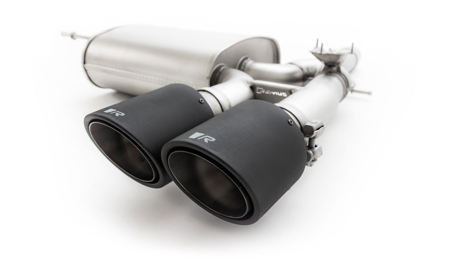 Racing Sport silencer centered