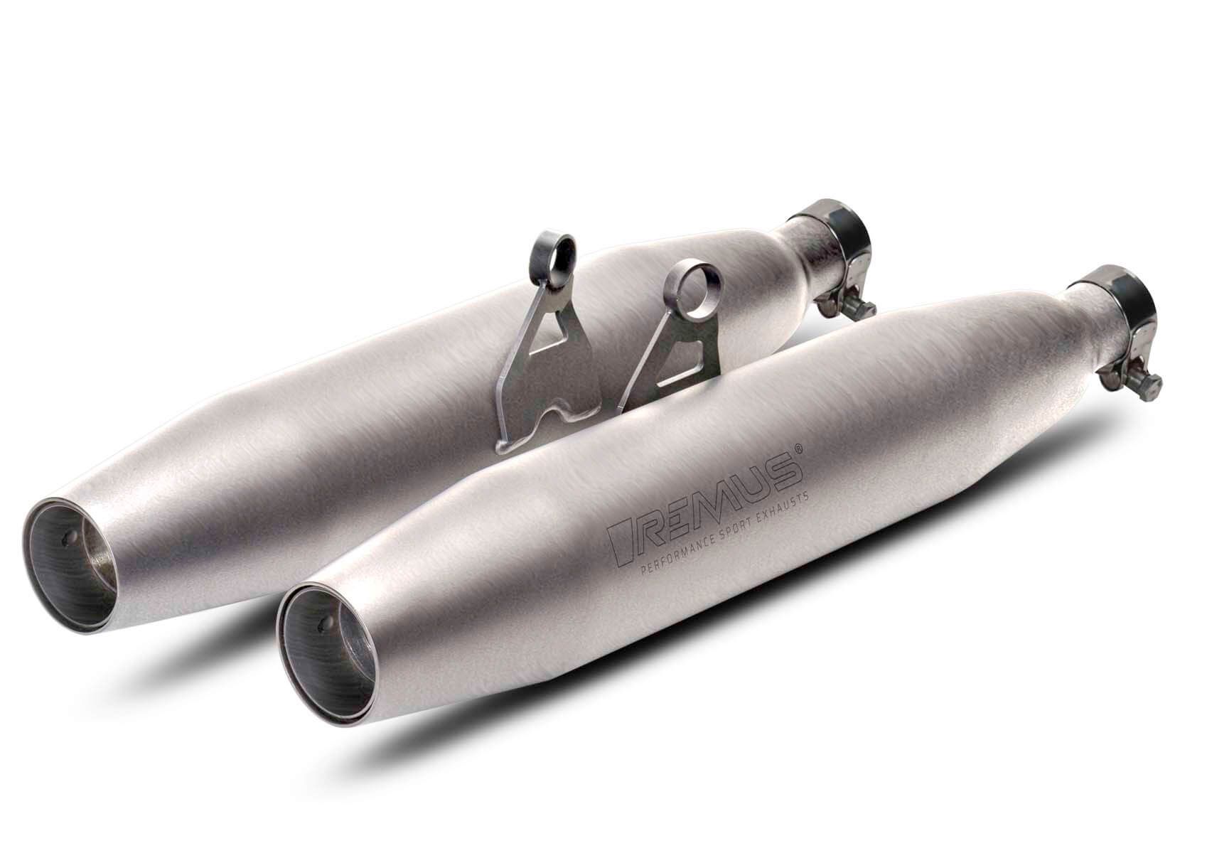 Slip On Tapered Muffler, Triumph Bonneville T100 & T120 | Remus