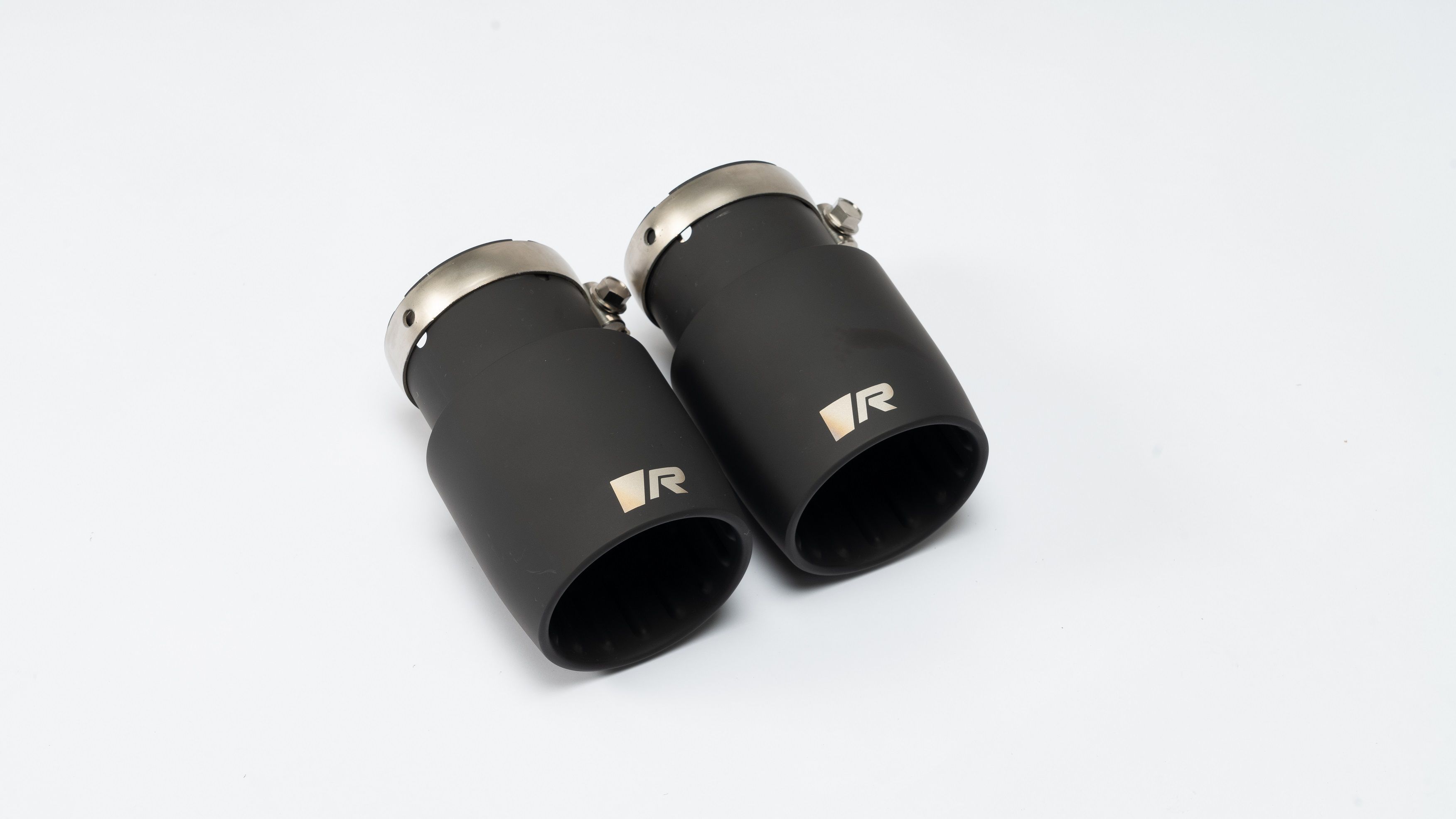 4-Piece OPT GT Tailpipe Set, black painted