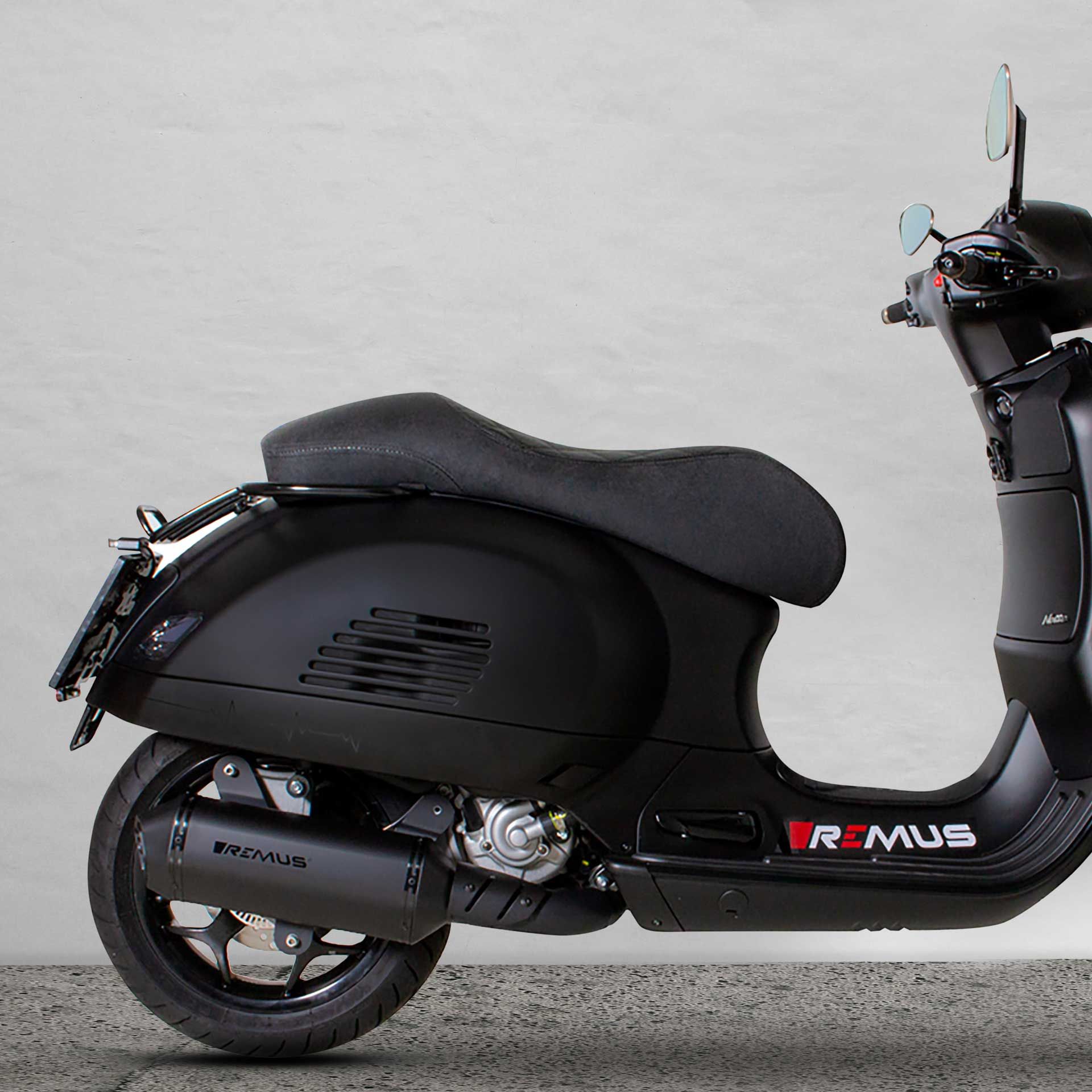 Notte Slip On Exhaust for Vespa GTS 300 HPE