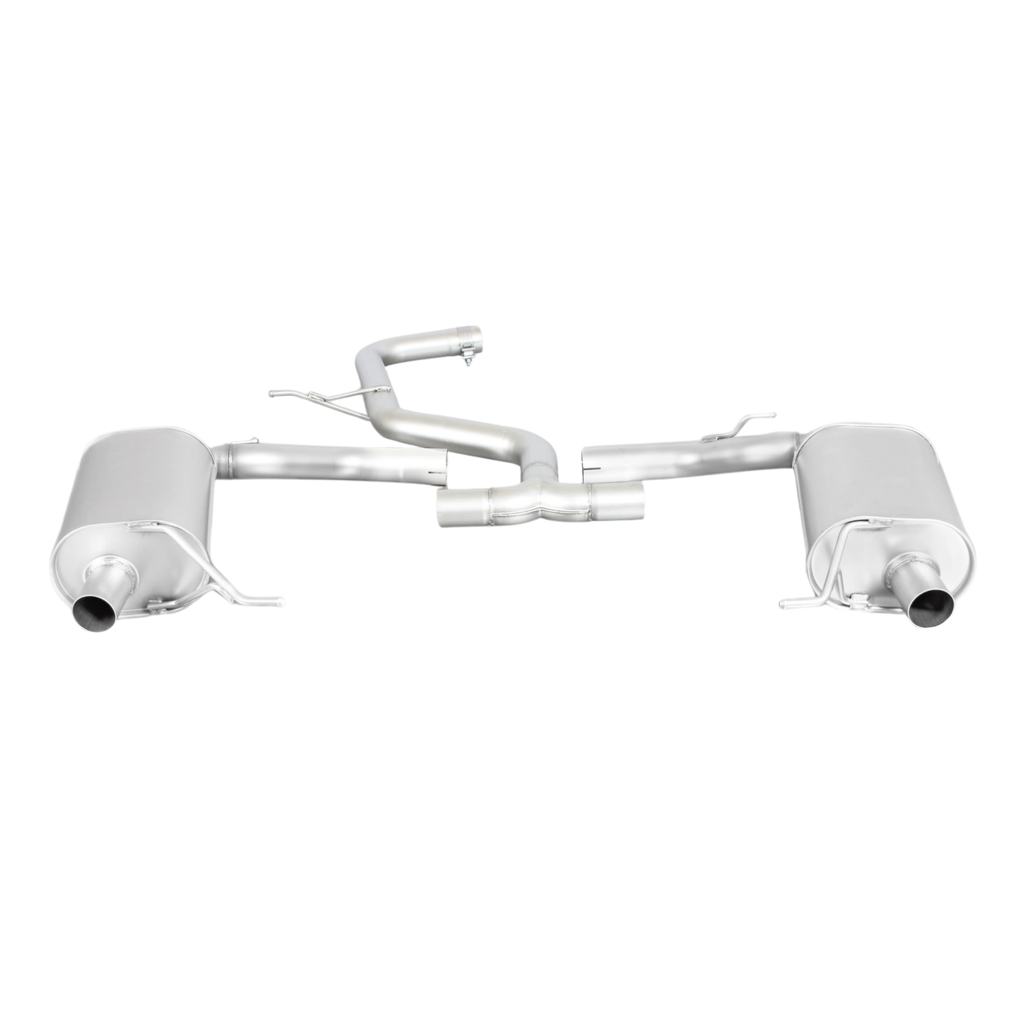 Sport exhaust left and sport exhaust right (without tail pipes)
