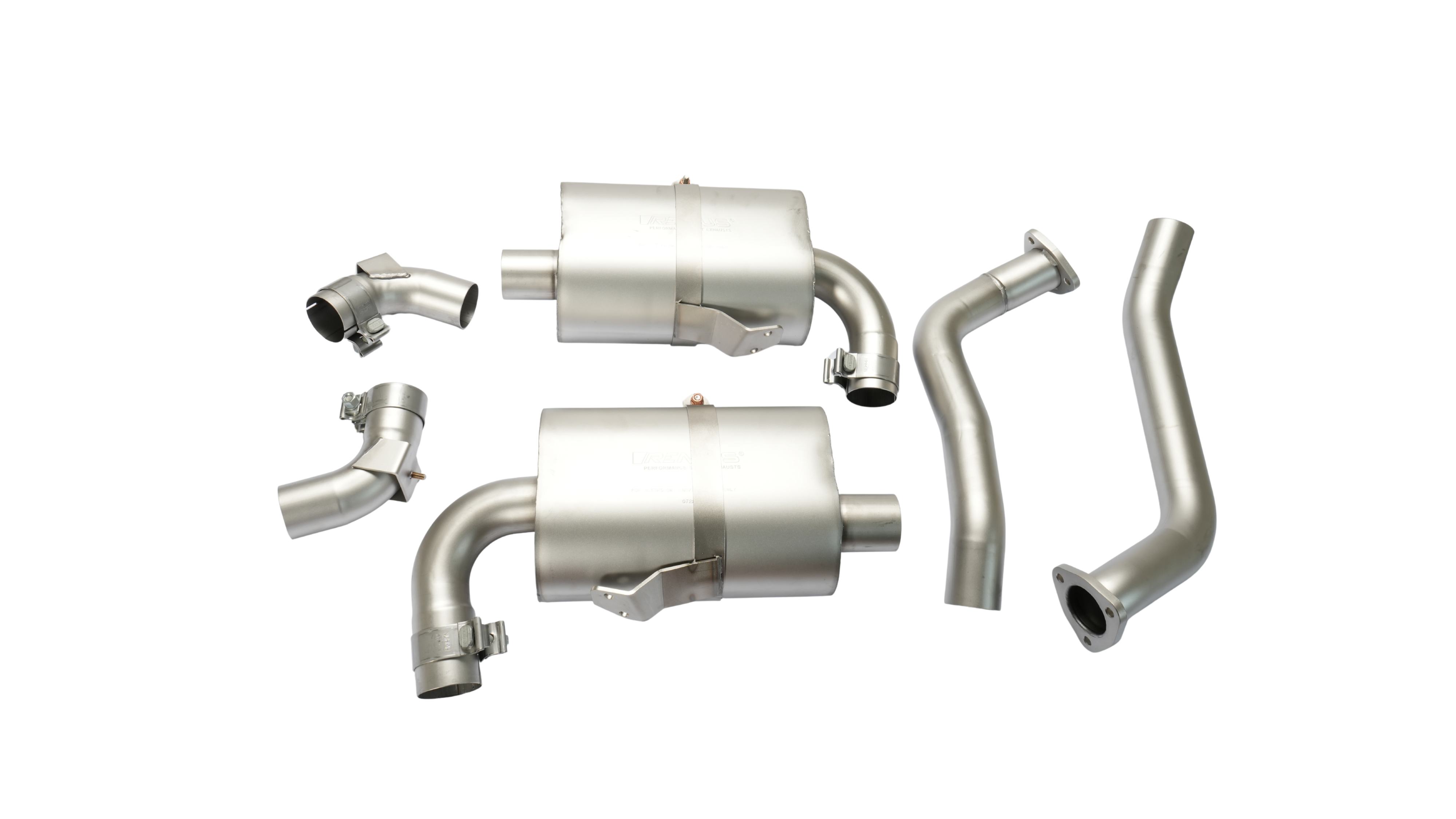Racing stainless steel exhaust