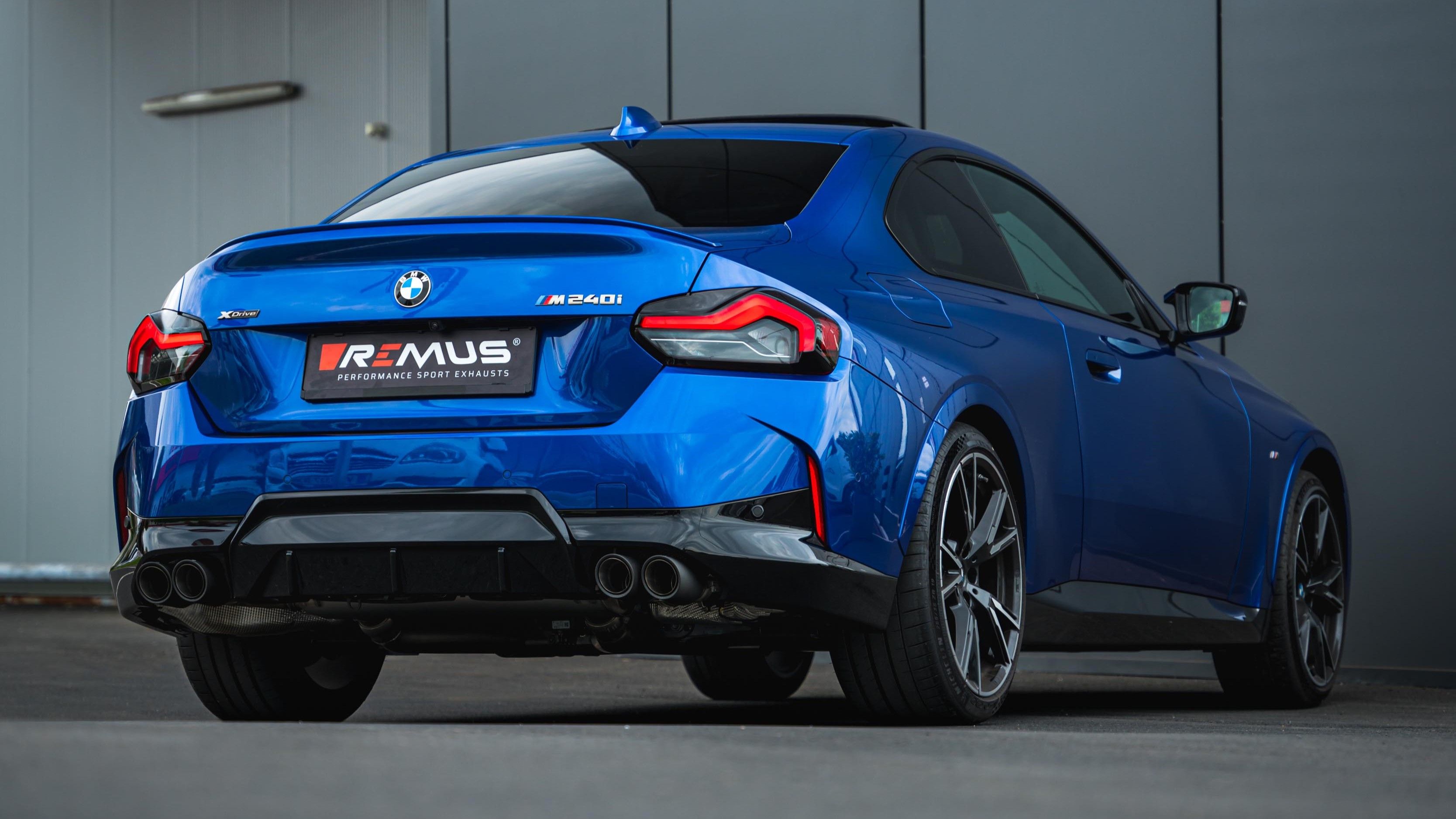 Sport Exhaust System for BMW G42 Coupe Sport Exhaust | 4x 84mm Carbon Race Tips - Image 1