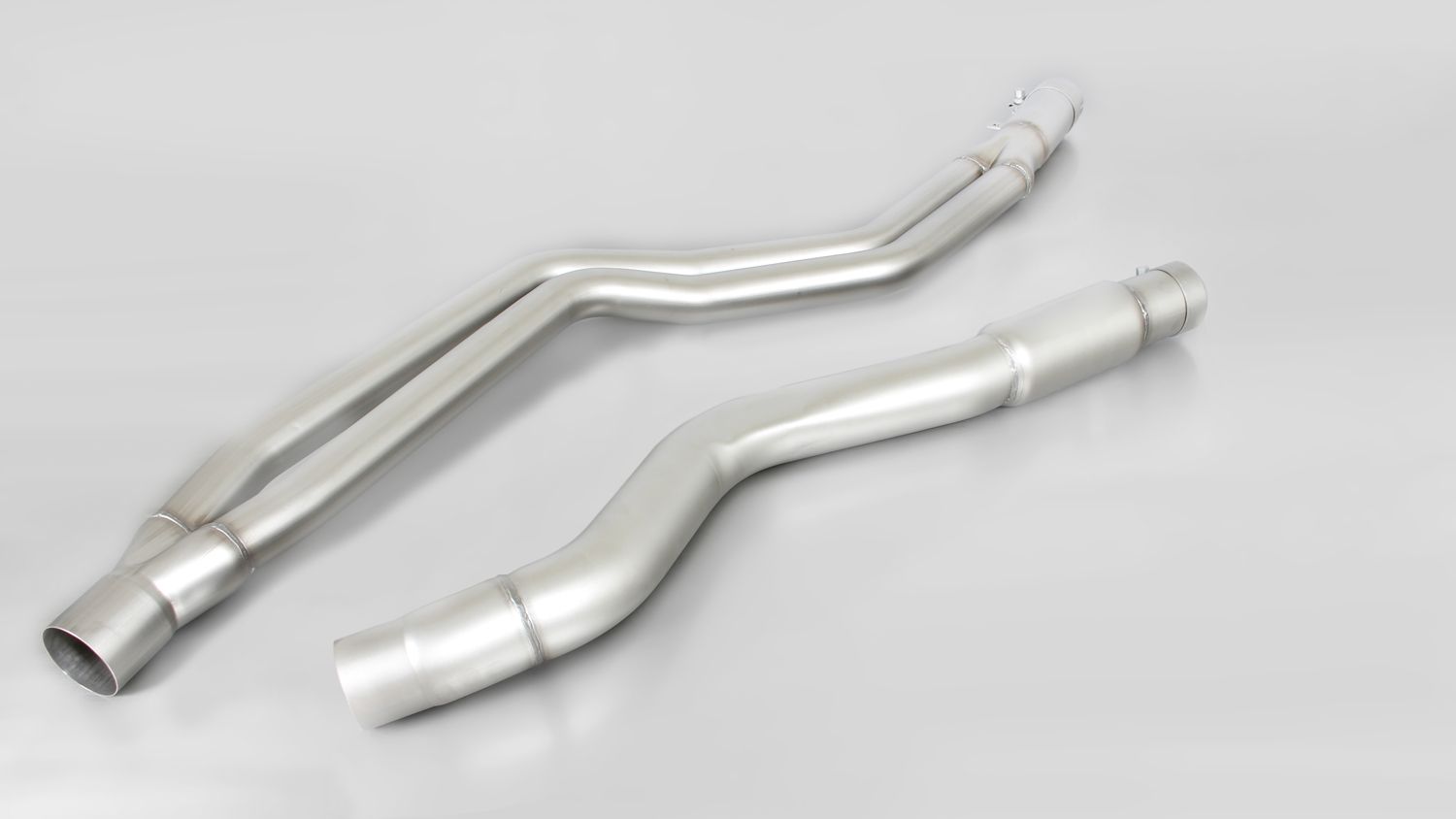 Resonated front section instead of original center silencer