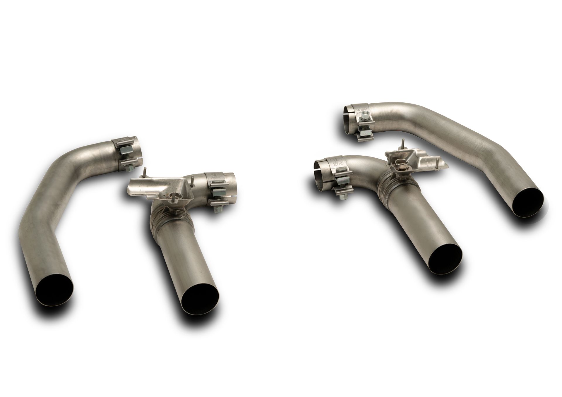 Set of outlet tubes (quad flow)