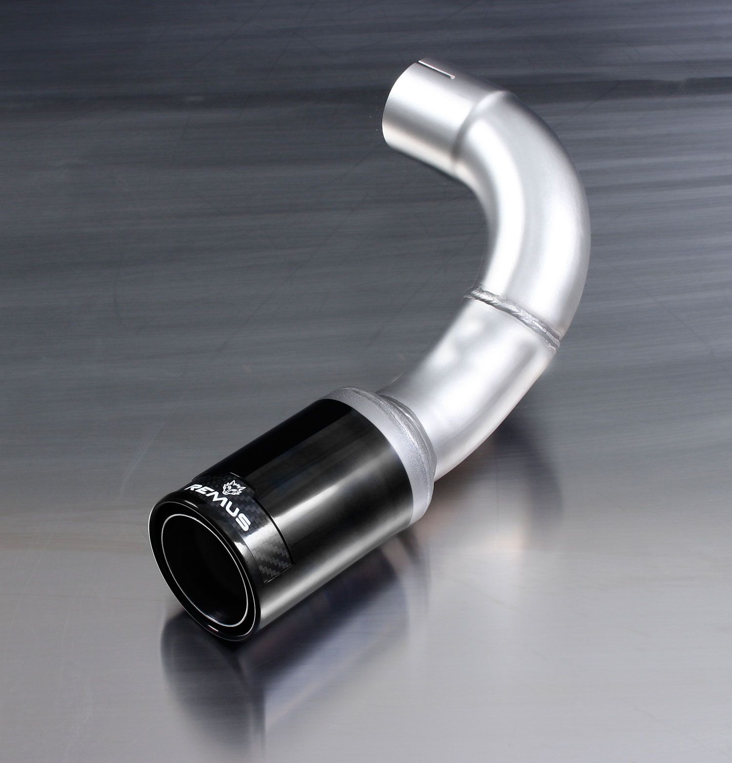 Tailpipe Set, Street Race Black Chrome
