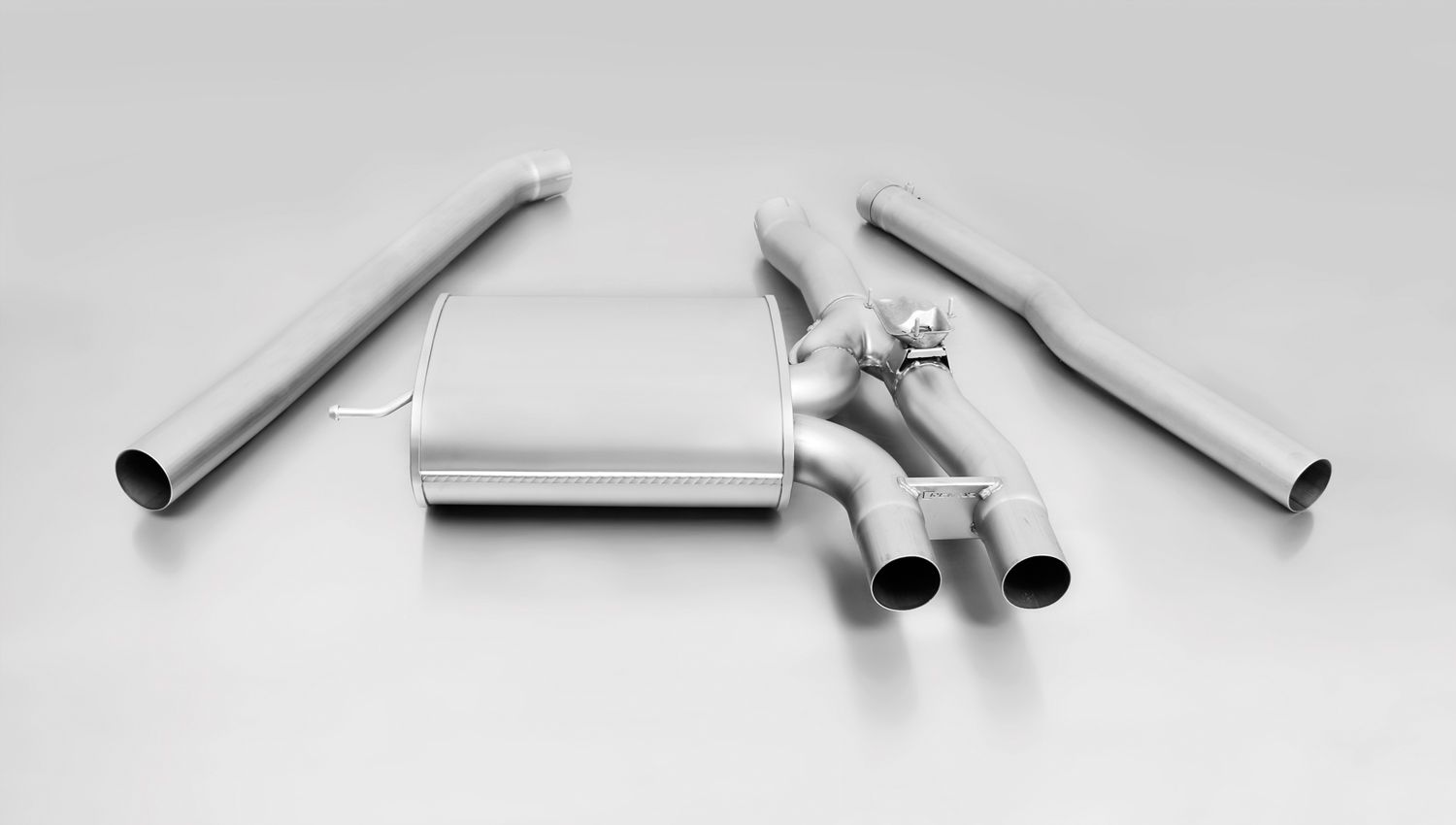 Axle Back Exhaust System for Mini Cooper S F55
