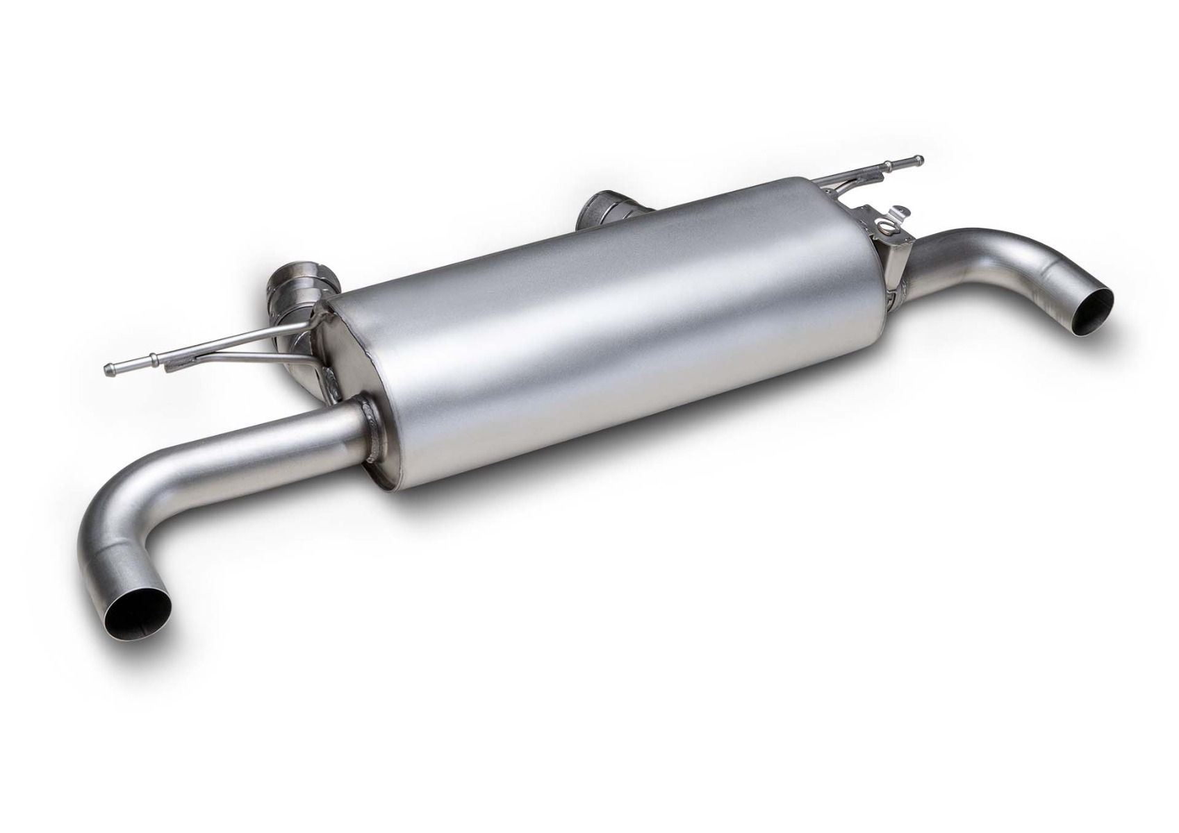 Sport exhaust centered