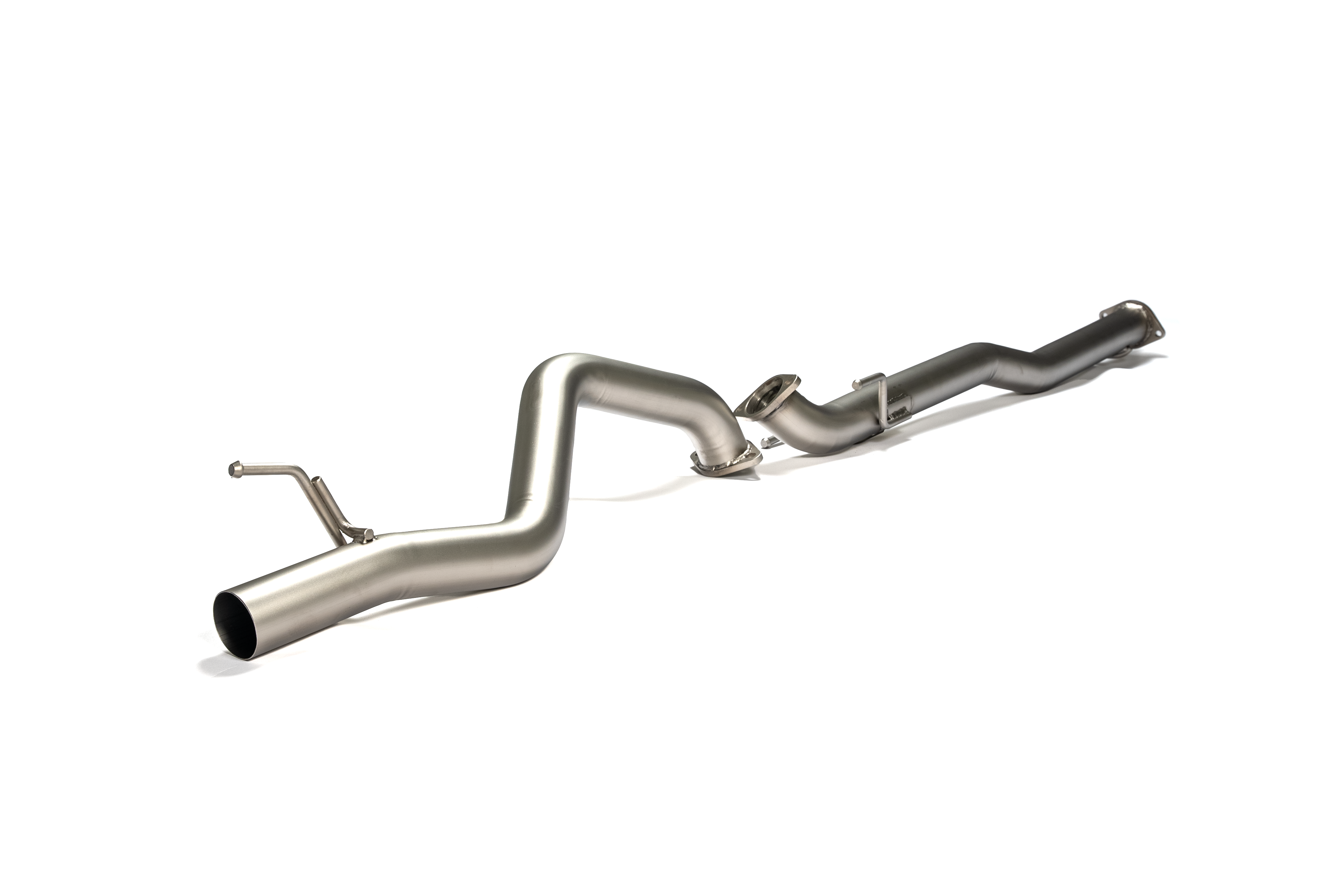Racing Cat-Back Exhaust for Toyota Fortuner / Innova GT Titanium Scotched Tip