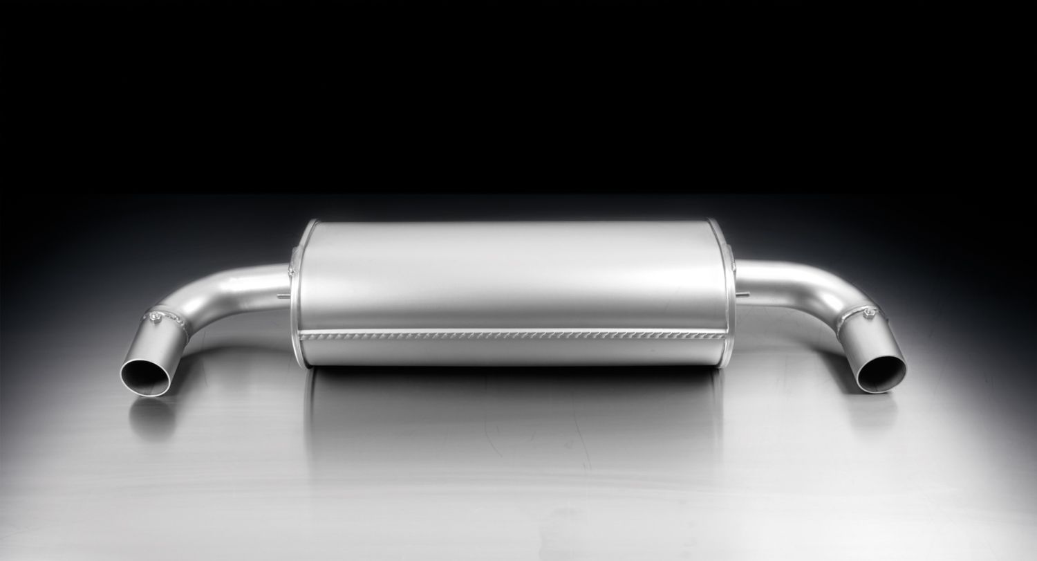 PowerSound sport exhaust with manual valve control system (without tail pipes)