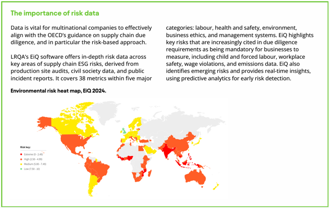 Risk data importance CIPS