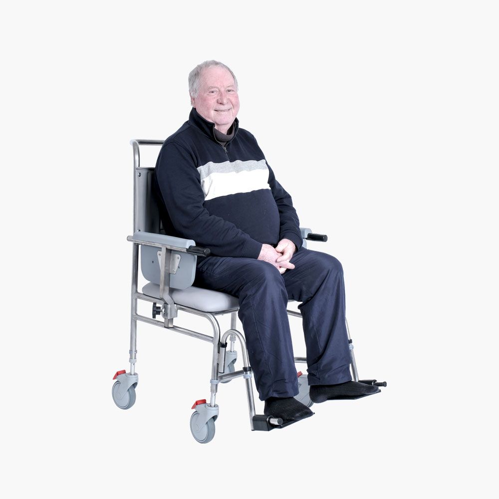 710/23 Attendant Push Shower Chair