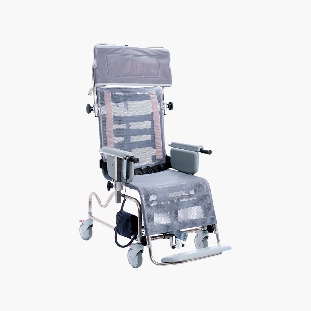 Electric Tilt-in-Space Shower Cradle