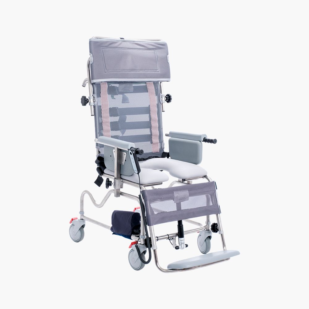 Electric Tilt-in-Space Shower Chair