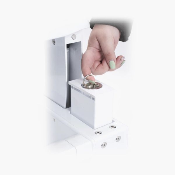 Toilet raiser battery