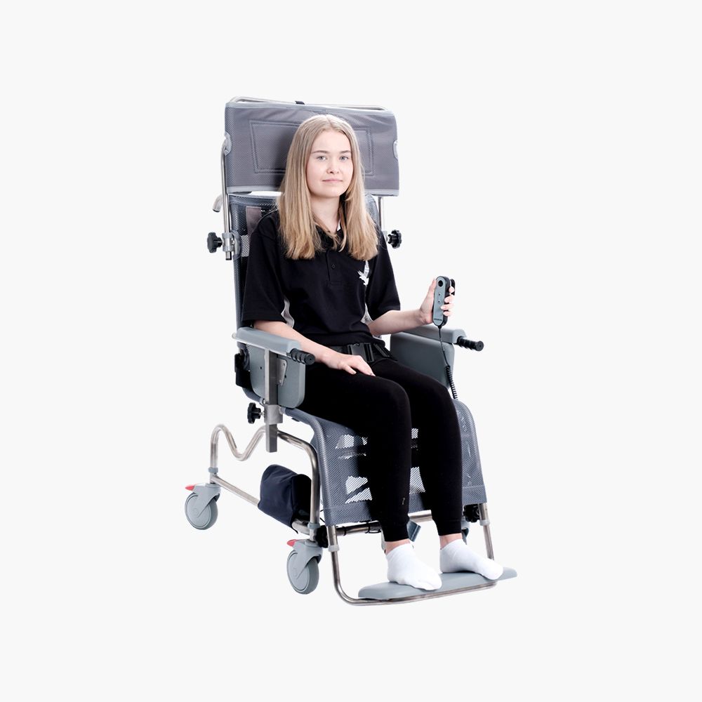 Electric Tilt-in-Space Shower Cradle 